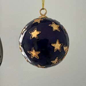 Christmas Ornament (Vintage) - Cloisonne Ornament